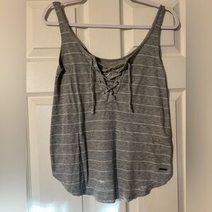Abercrombie & Fitch Women’s Striped Tie Front Tank Size S